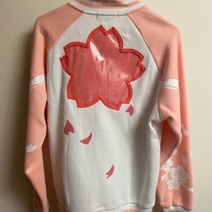 Cherry Blossom Ita Bomber Jacket